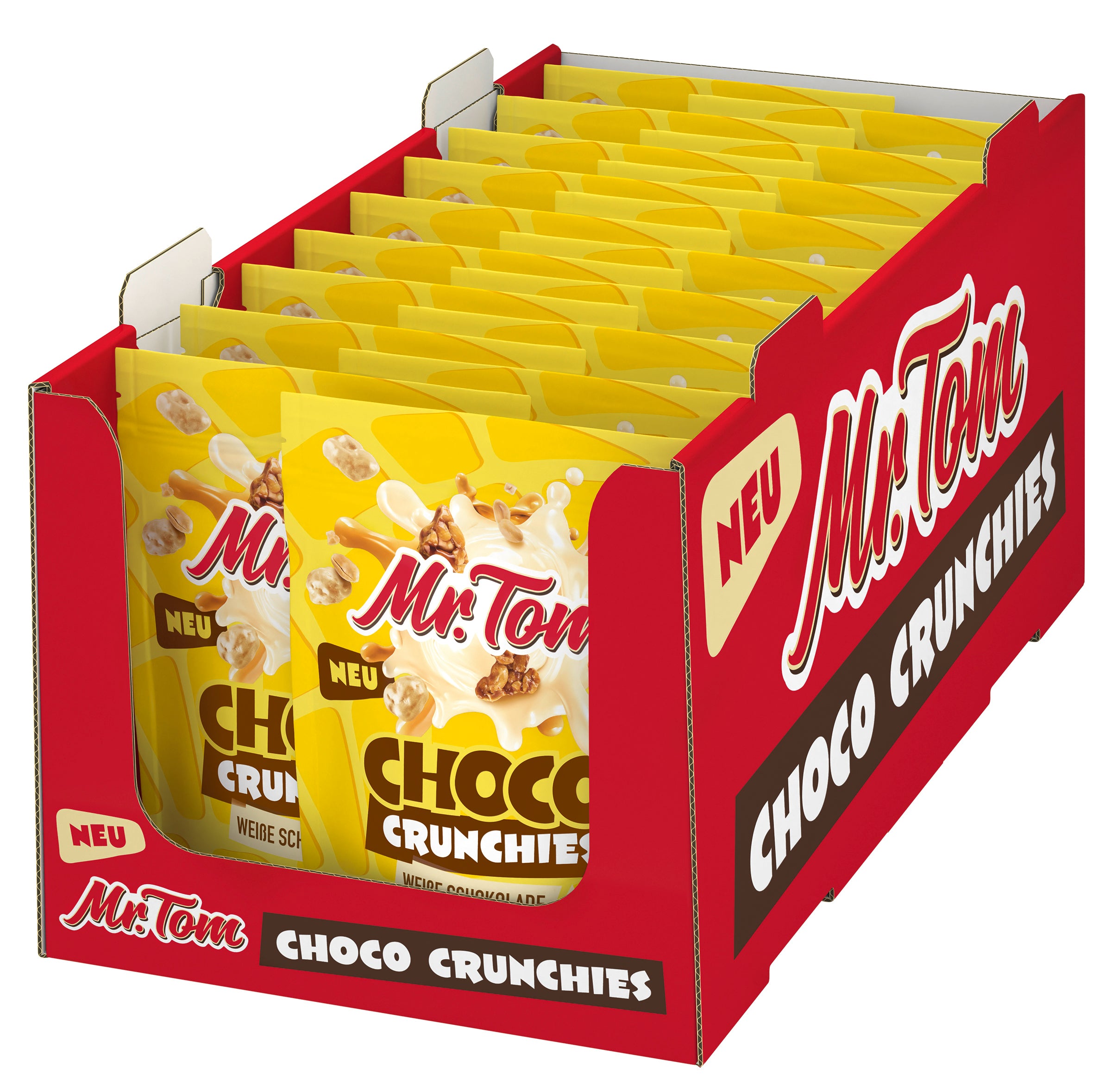 Mr.Tom Choco Crunchies Weiß Schokolade