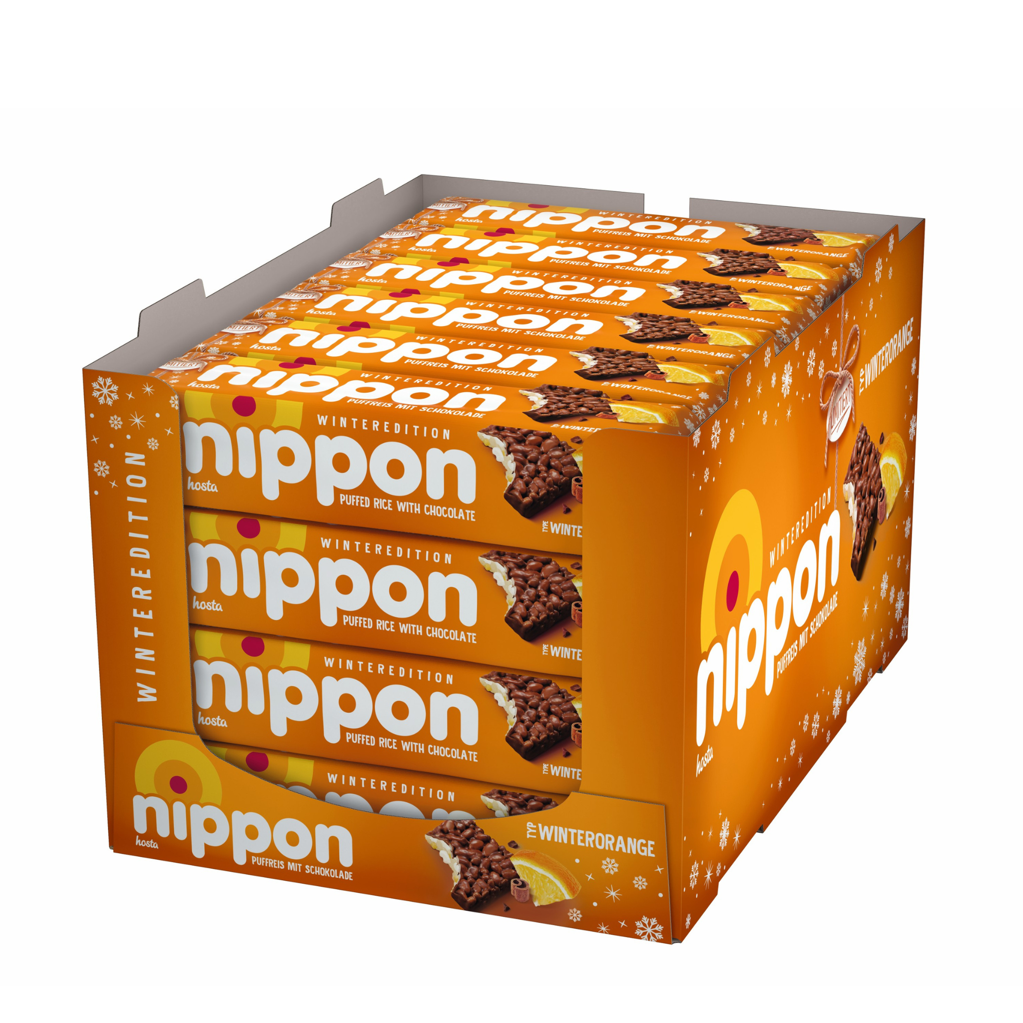 Produktbild von nippon Winteredition Winterorange im Karton