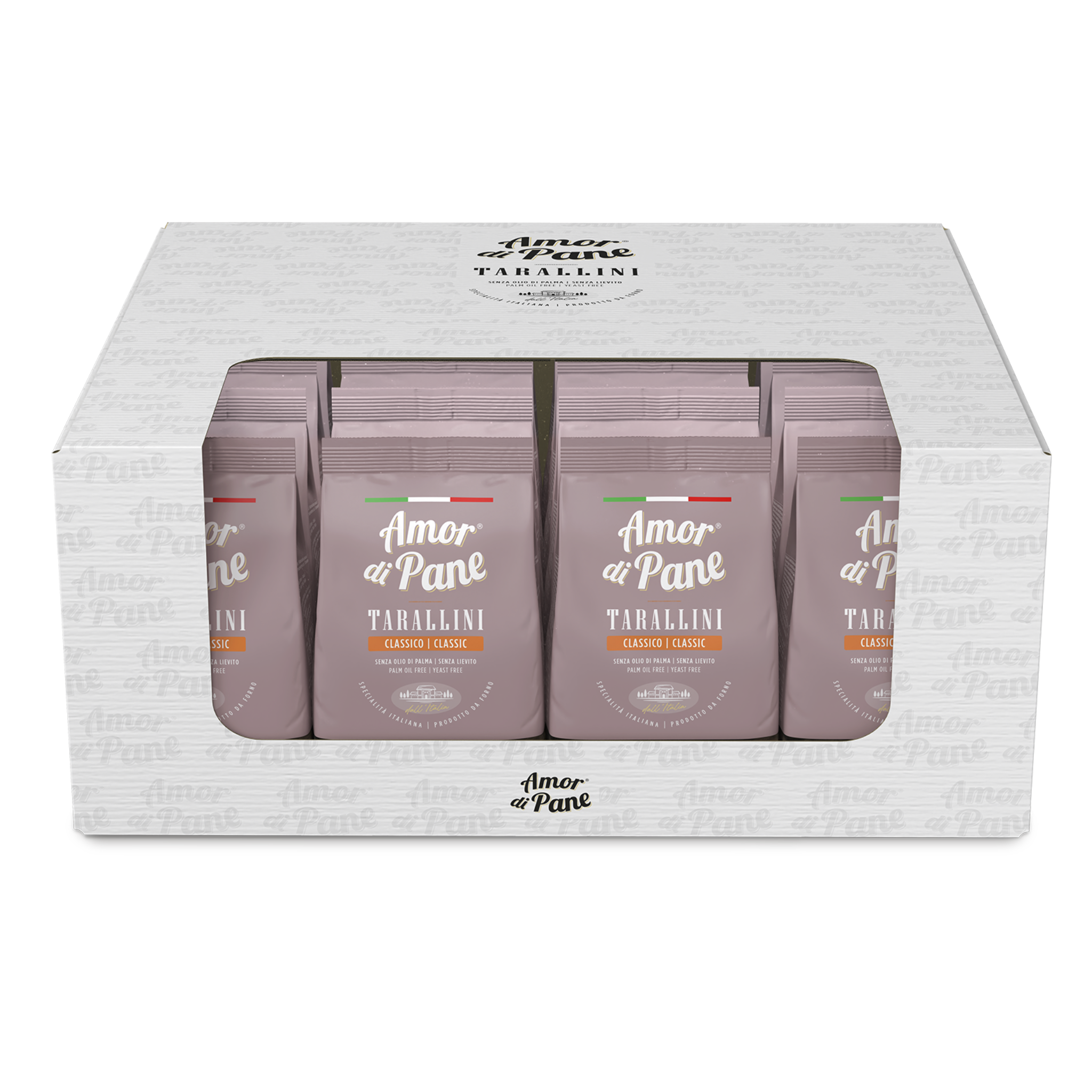 Produktbild von Amor di Pane Tarallini Classic im Karton