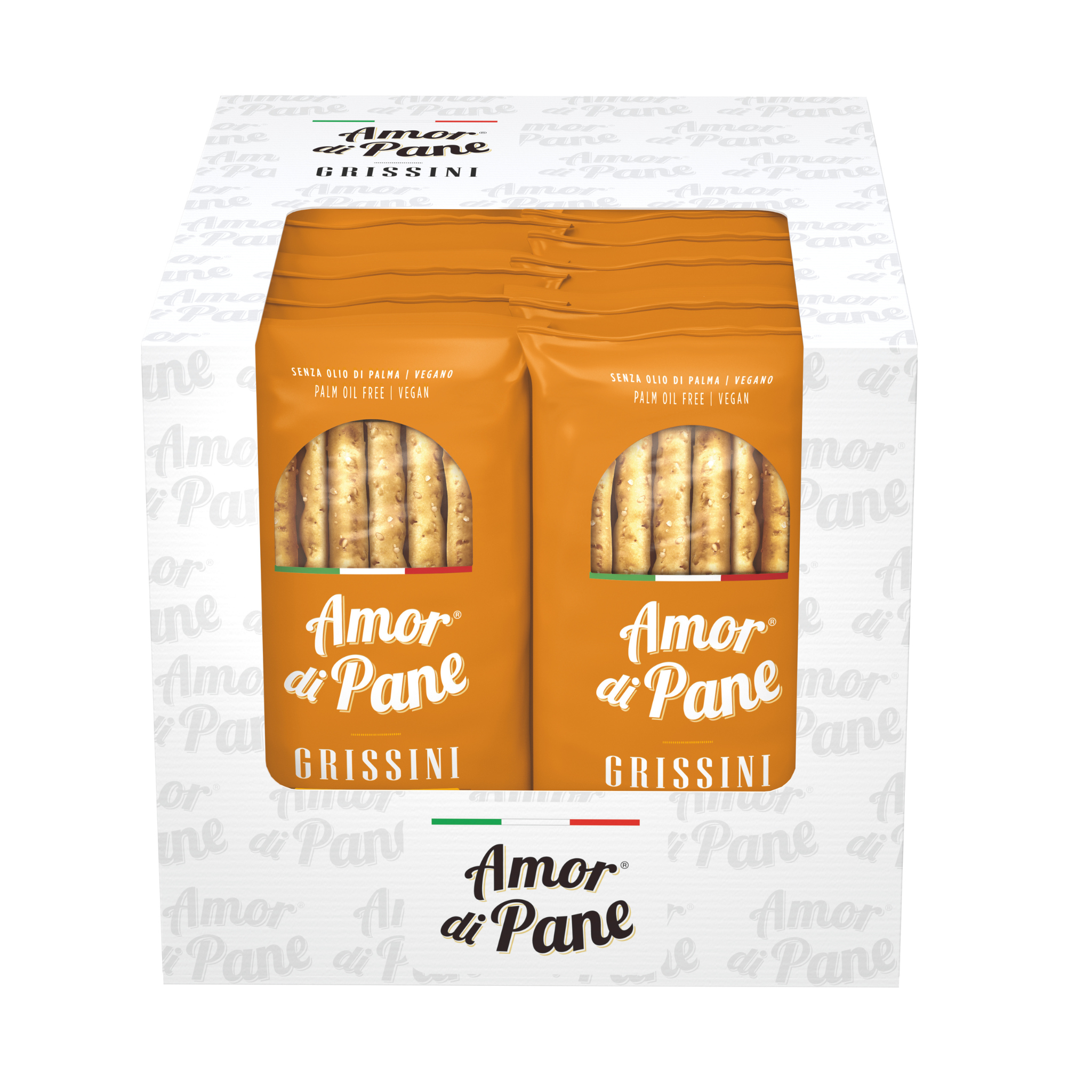 Produktbild von einer Amor di Pane Grissini Sesamo‑Displaybox
